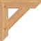 Ekena Millwork Traditional Slat Smooth Bracket, Western Red Cedar, 3 1/2"W x 18"D x 18"H BKT04X18X18TRA06SWR - alternate 3